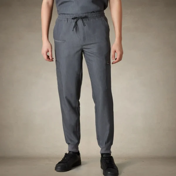 New Members Only London Jogger Scrub Pants Graphite