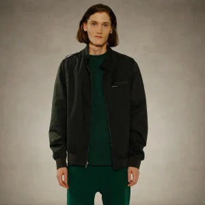 Outlet Members Only Men's Big & Tall Classic Iconic Racer Jacket Dark Green