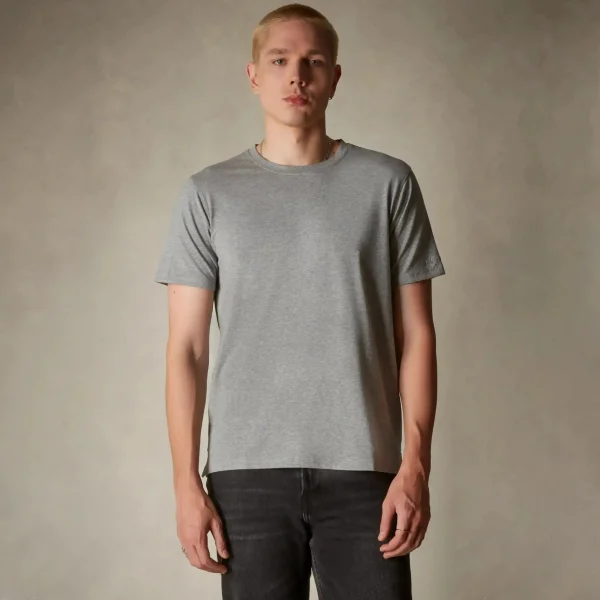 Outlet Members Only Men's Crew Neck T-Shirt Grey