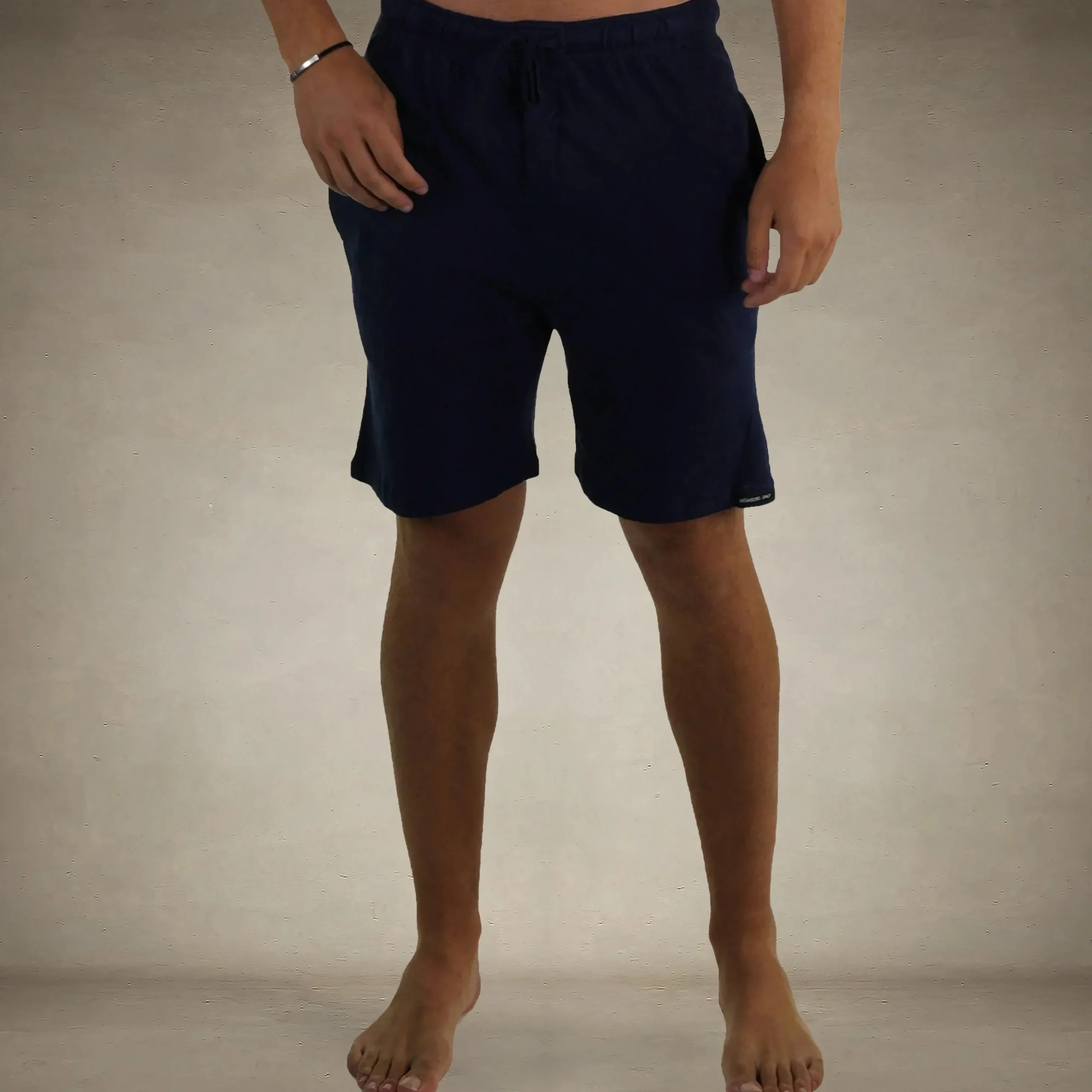 Sale Members Only Men's Jersey Sleep Shorts - - FINAL SALE Navy