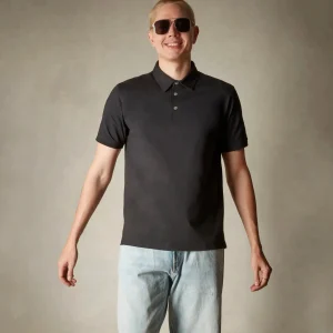 Hot Members Only Men's Polo Shirt Black