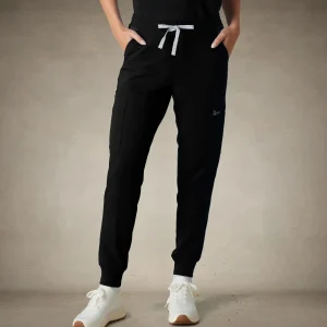 Discount Members Only Valencia Jogger Scrub Pants Black